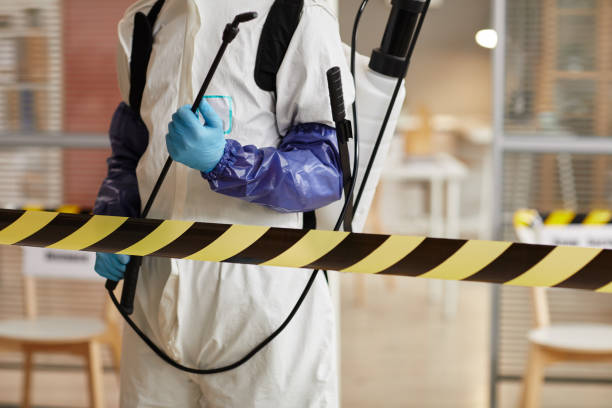 Professional Biohazard technician working in Mount Summit, IN